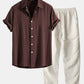 Alexis | Linen polo and pants set