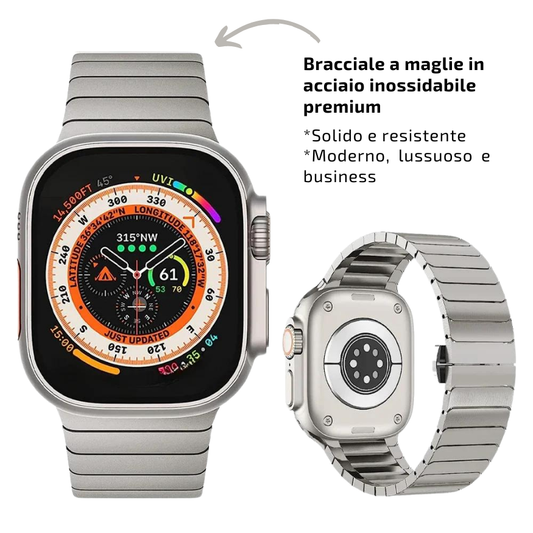 LUCIA™ | Cinturino in titanio per Apple Watch