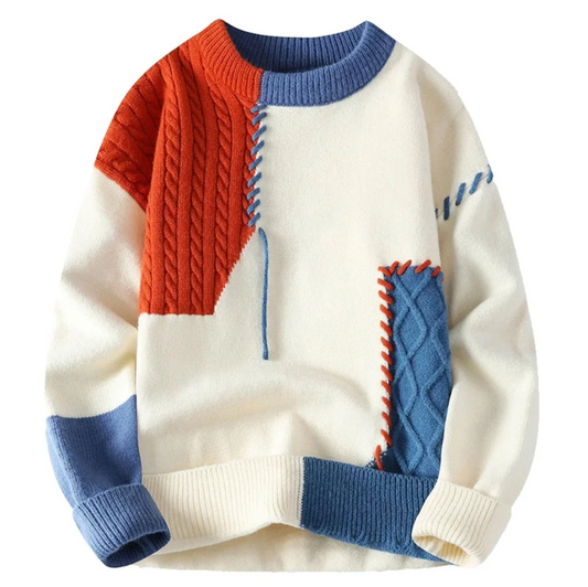 "Cozy Patch" -  Maglione Stiloso Patchwork