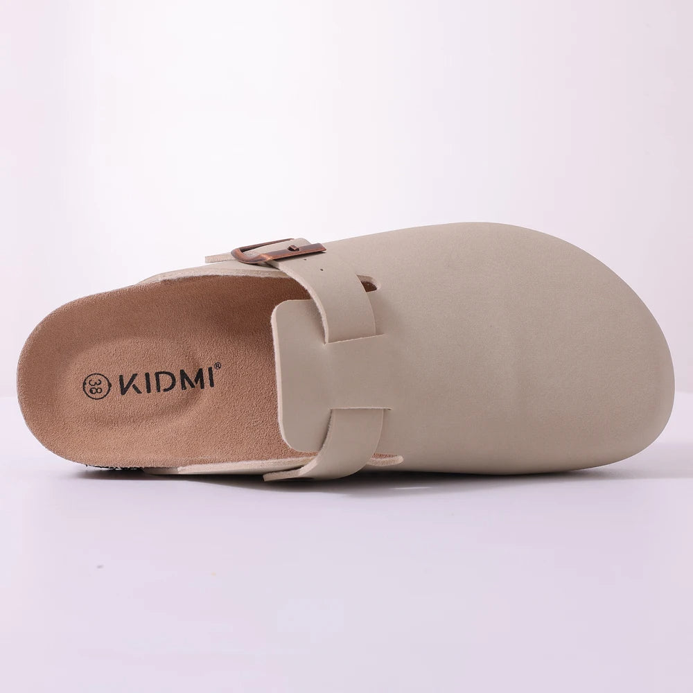 Kidmi-Moss | Pantofole in pelle