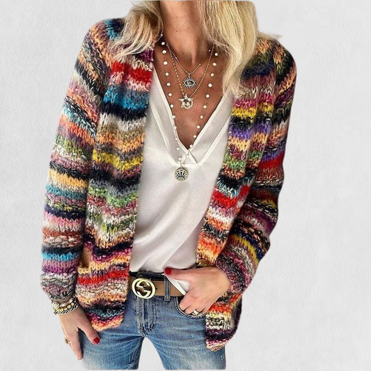 Lexi | Elegante cardigan multicolore