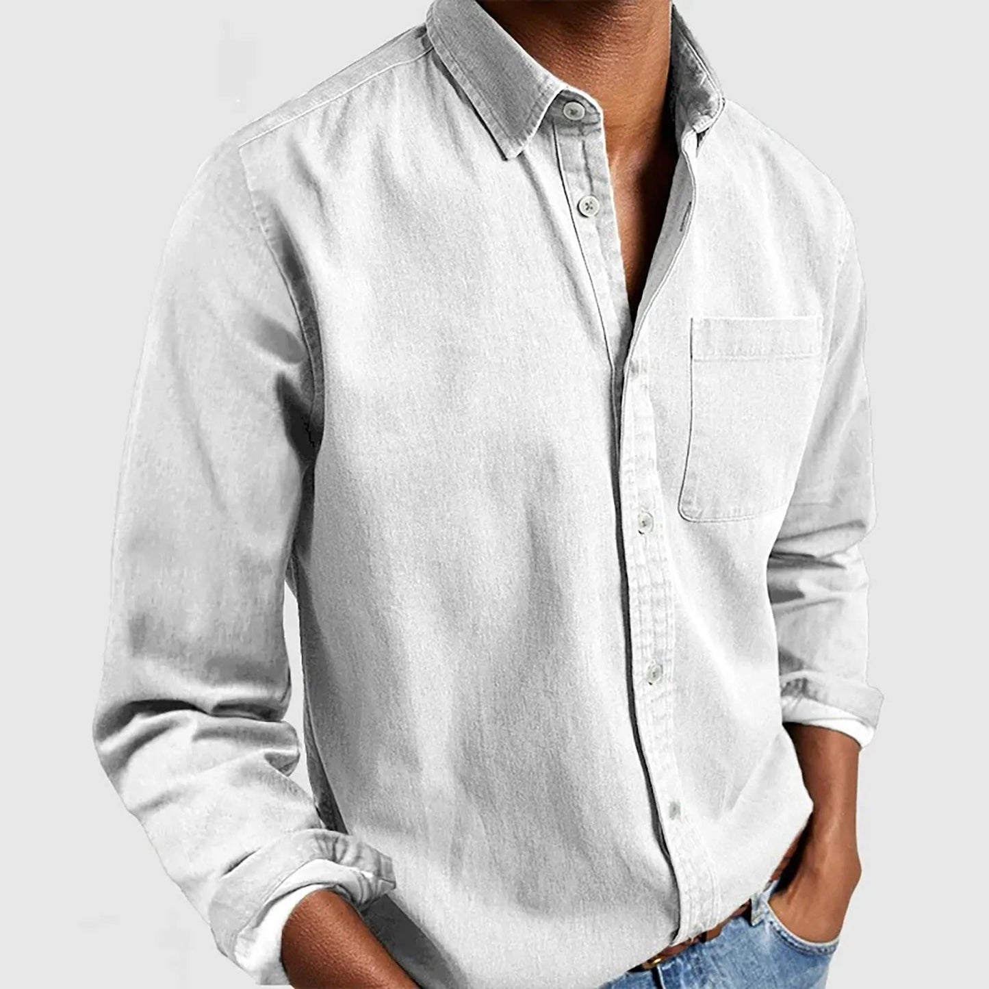 ALEX® | Camicia in Cotone da Uomo